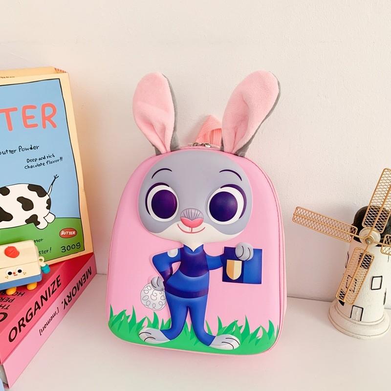 Zootopia Judy Hopps Nick Wilde Backpack With Durable Nylon And Cartoon Character Design For School Use