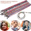 Portable Bohemian Sunglass Chain Adjustable Anti Drop Eyeglass Lanyard Nonslip Neck Cord Sunglass Lanyard Straps Summer