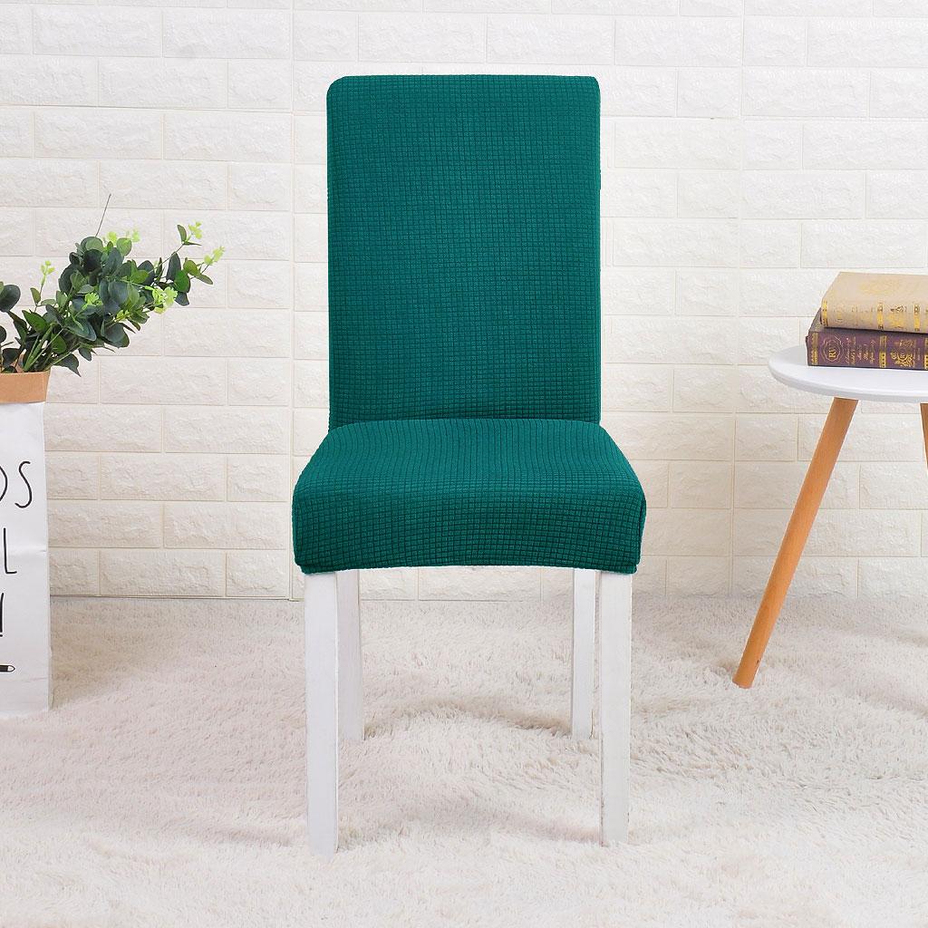 Chair Cover Water Resistant Spandex Jacquard For Dining Room Restaurant Banquet Party Hotel Wedding Water Repellent 1pc
