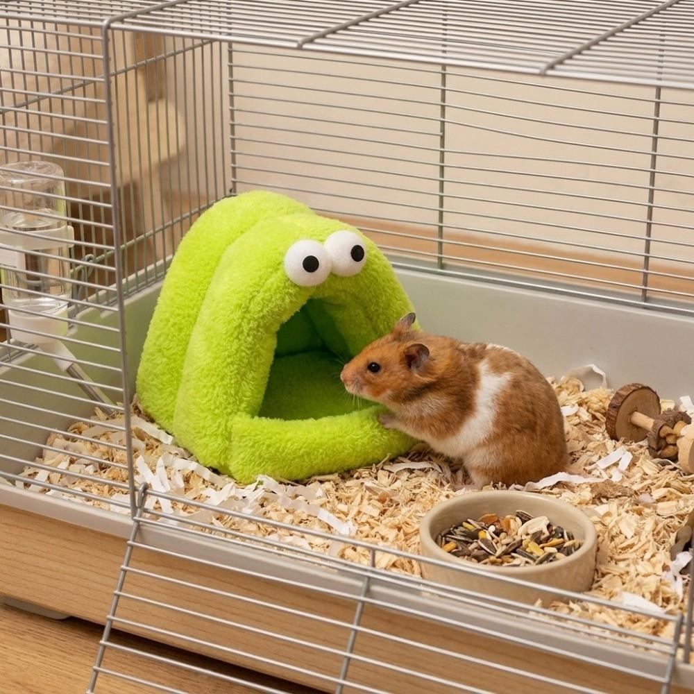 Cozy Hedgehog Hideout Nest Cold-proof Pet Cotton Hut Hamster Bed House Cage Accessories