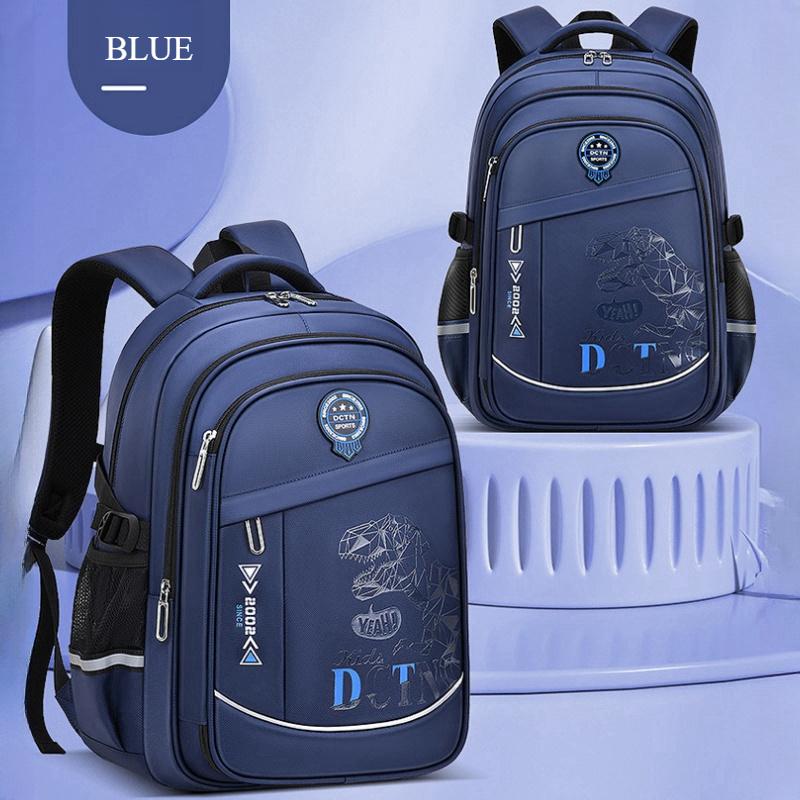 School Open Must Have Children's Backpack New Refrigerator Style Side Door Schoolbag Lightweight Burden Reduce Primary Secondary School Boys' Book Bag
