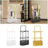 Durable Iron Umbrella Holder Large Capacity Entryway Storage Organizer Rack for Home Hotel or Commercial Buildings