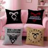 TV S-Shadowhunters Pillow Case Pattern Printing Pillowcase Living Room Sofa Cushion Cover Bedroom Room Decor