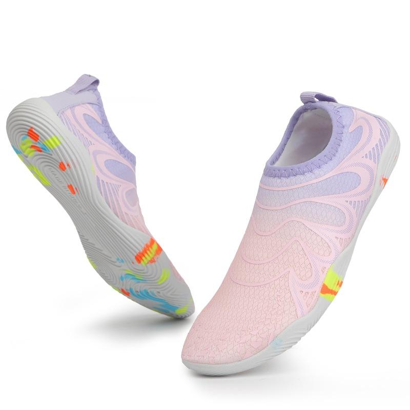 Parents and Children Water Shoes Quick-Dry Aqua Shoes Barefoot Non-slip Breathable Comfortable for Beach Swim River Pool Lake Hiking Kayaking Surfing