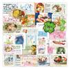30/40pcs Retro Japanese Anime Scrapbook Journal Sticker Vintage Cute Cartoon Food Series Stationery Sticker Kids Gift Sticker