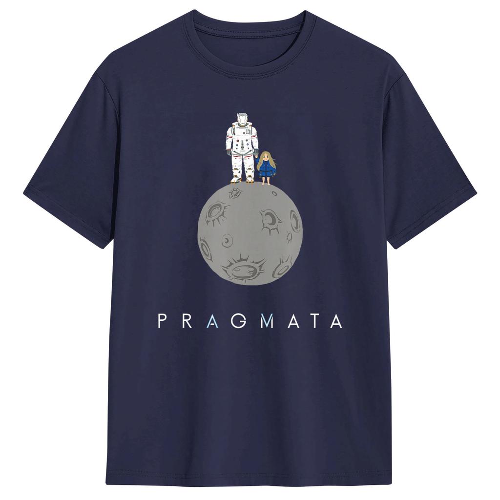 Pragmata Diana Anime T-shirt Unisex Vintage T-shirt da Spiaggia Girocollo Harajuku Maglietta all'Ingrosso Abbigliamento Taglie Grandi