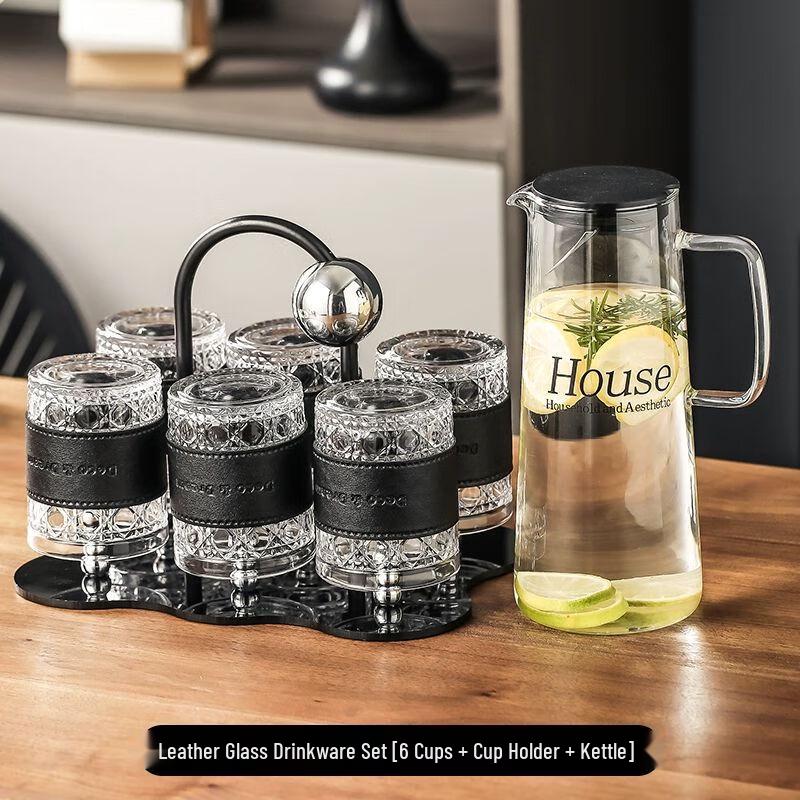 TXRMDX Premium Heat-Resistant Glass Cup Set