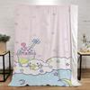 Cinnamoroles Summer Blanket Throw Fluffy Plaid Warm Blankets for Cold Microfiber Bedding Beach Towel Home Interior Knee Soft Nap