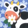 Kit de canevas pour enfant Seg de Paris motif petite vache