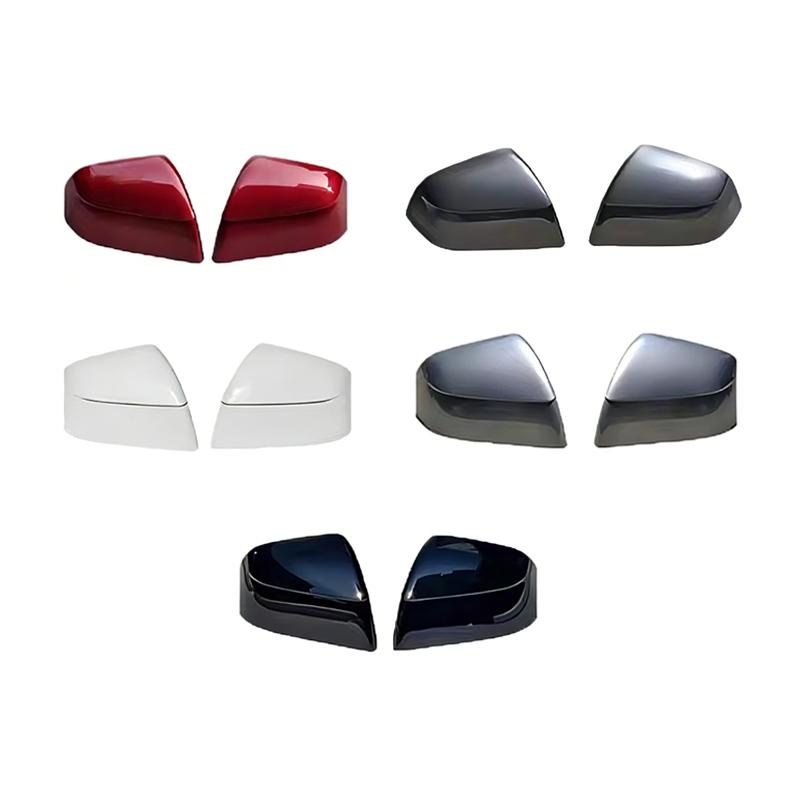 For Tesla Model Y Juniper -2026 Side Mirror Cover Rearview Mirror Cap Housing Door Wing Mirror Cover Protector Accessories