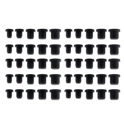 50 Pack Silicone Bottle Plugs 5 Size Food Grade Materials Airtight Sealing Cap for Various Container Necks