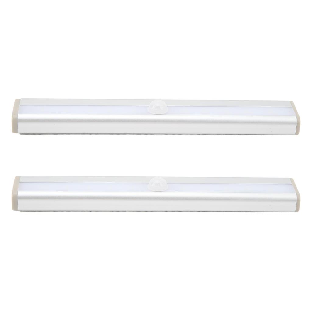 2 Stück Wohnmobil Trittbeleuchtung Tag Nacht Wahrnehmung Hohe Empfindlichkeit Weiße Beleuchtung Bewegungssensor Lichtleiste