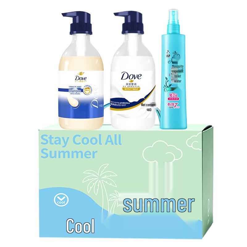 Dove & Liushen Refreshing Personal Care Gift Set