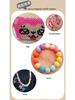 Iridescent AB Color Bubble Beads – Handmade for DIY Bracelets, Wedding Dress Accessories, and Imitation Pearls