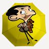 1PC Mr. Bean Umbrella-8-Rib Reinforced, Automatic Open, Lightweight & Durable, Cute Fashion Accessory for Outdoor-Y0380