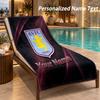 Personalizowany Tekst Aston Villa Nadruk Ręcznik Plażowy Duży Ręcznik Do Domu Łazienki Plaży