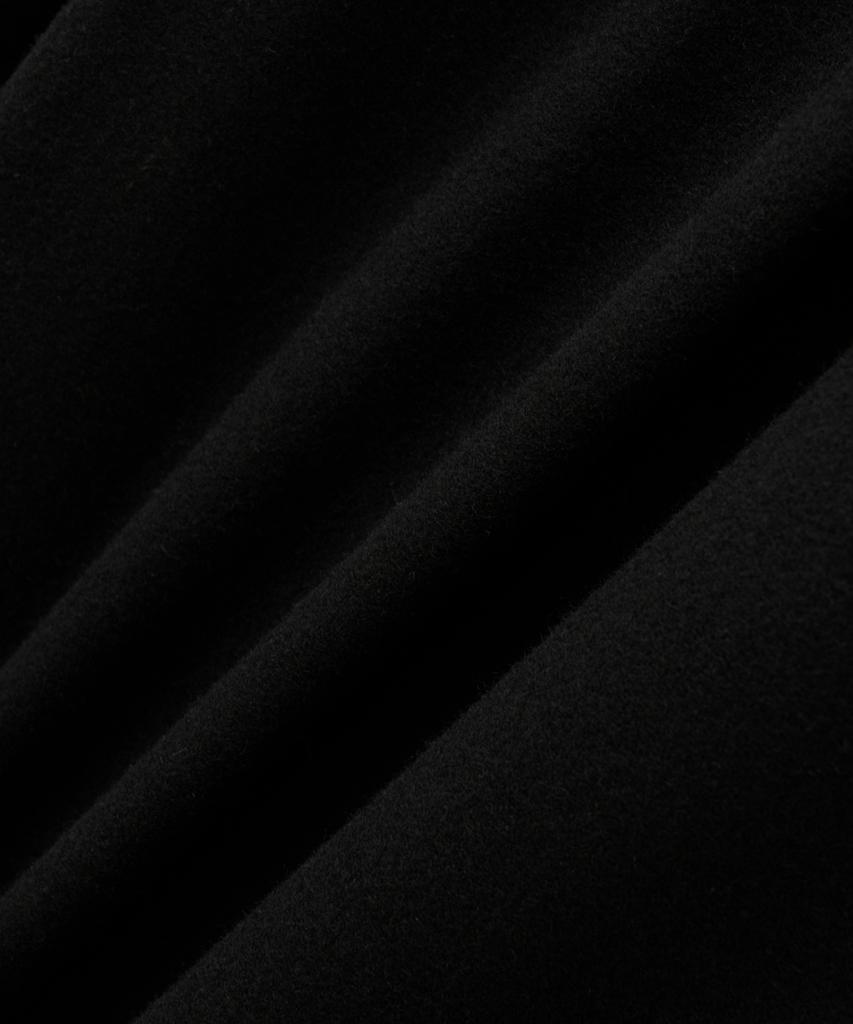 Seteo Wool Blend Wide Slacks Black