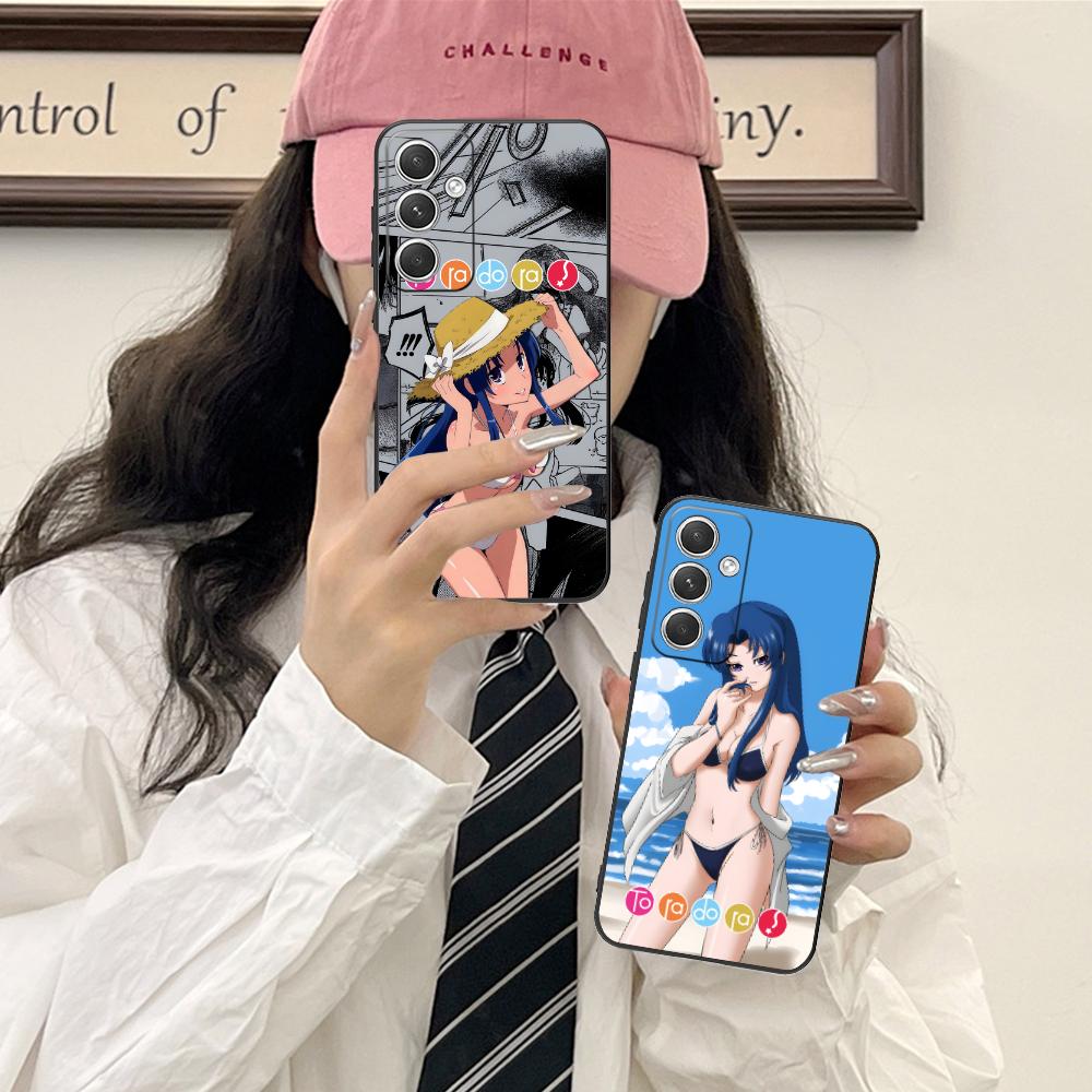 Toradora Kawashima Mobile Phone Case for Samsung Galaxy S26 S25 S24 S23 S22 S21 S20 Note20 Plus FE Ultra Colorful Cover Luxury