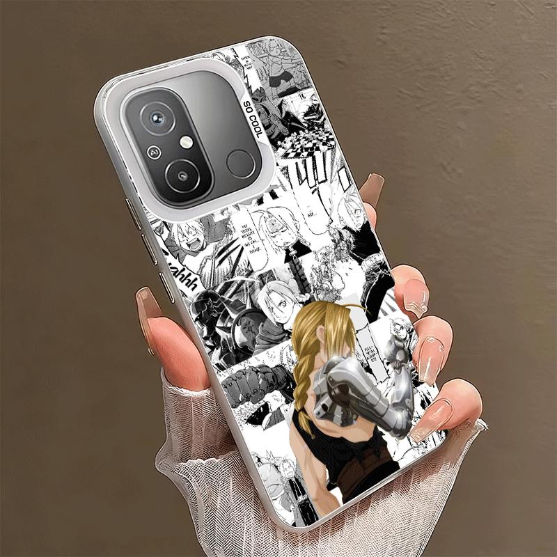 F-ullmetal A-Alchemist Anime Shockproof Phone Case for Xiaomi Poco X7 X6 X5 X3 Pro F7 Ultra M8 Redmi 15C 15 14C 13C 12C 10C 13 1