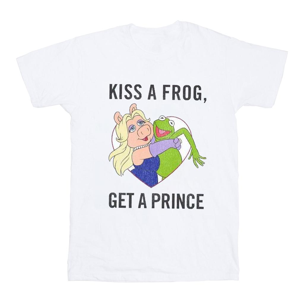 Disney Womens/Ladies The Muppets Kiss A Frog Cotton Boyfriend T-Shirt