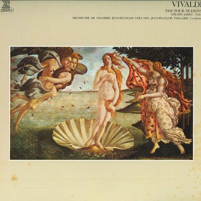 LP Record GERARD JARRY ORCHESTRE DE CHAMBRE   Vivaldi  Four Seasons FCCA845 ERATO Japan Classical Used
