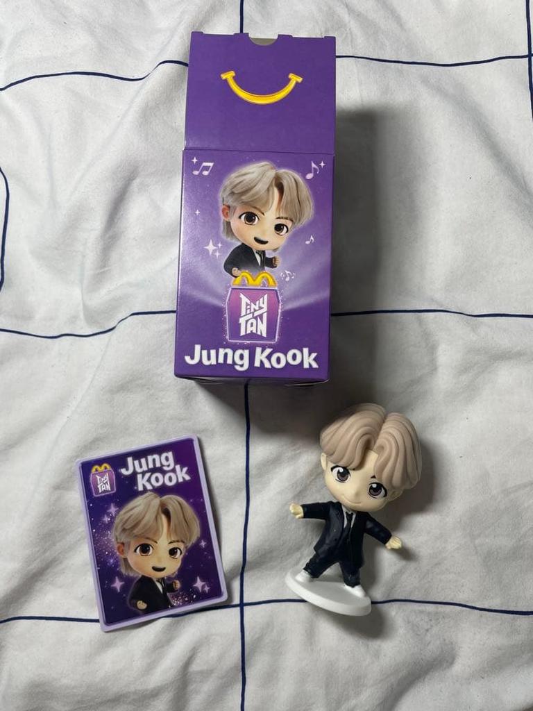 [USED] Korean McDonald's TinyTan BTS Full Members Not Available In Japan