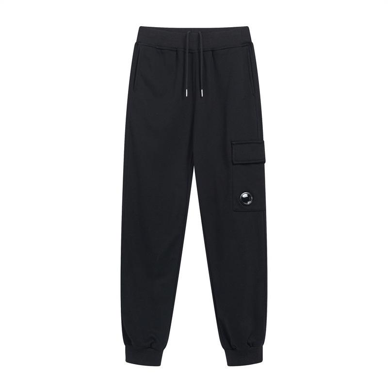 Unisex Solid Color Functional Casual Sweatpants