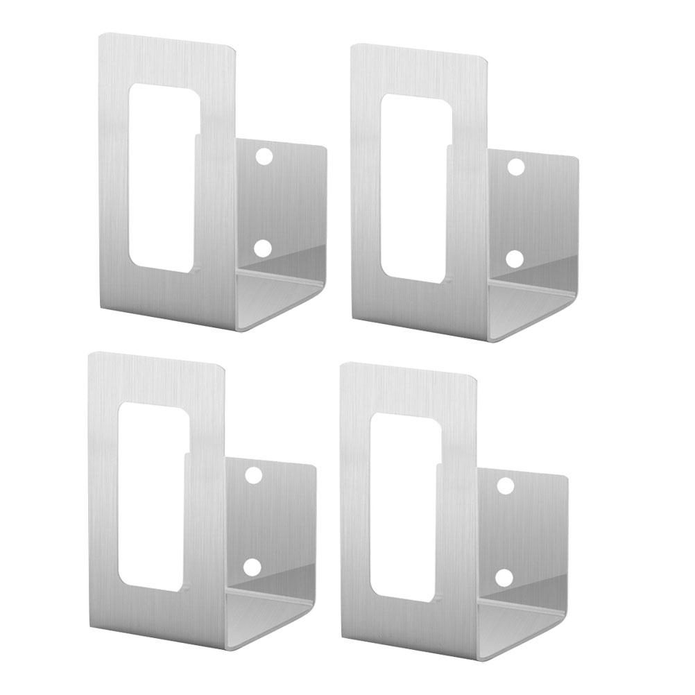 Pot Lid Holder Chopping Board Cutting Shelf Stainless Steel Holders Wall Hanging Hooks серебряный 1270₽