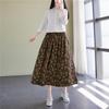 Summer Print A-line Skirt: Slimming and Stylish Women's Fashion