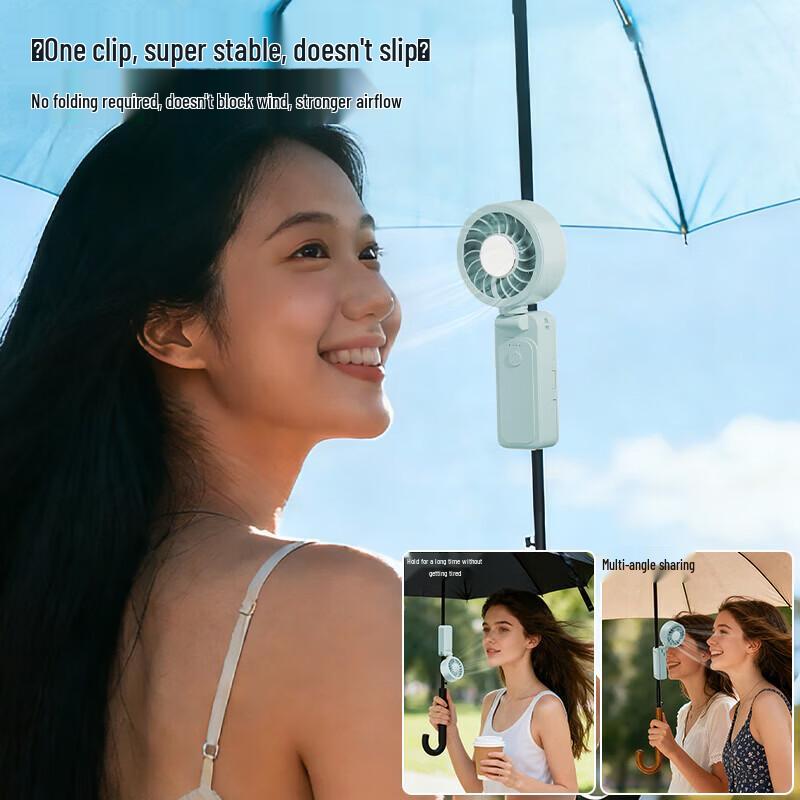 Portable Handheld & Desk USB Rechargeable Fan