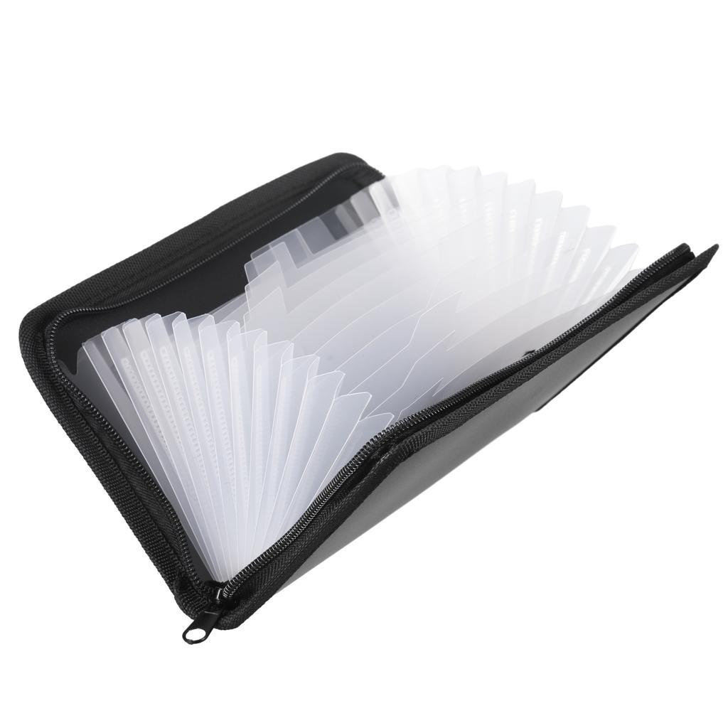 Durable And Stylish File Folder Organizer For Receipt Organization Multi- Organizer Plastic Clear Inner Page