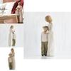 Resin Mother And Son Figurine Gift For Mothers Day And Family Celebration