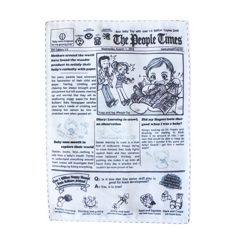 Corgi Teddy Puppy Interactive Crinkle Paper Toy - Bite-Resistant Molar Sounding Newspaper for Boredom Relief