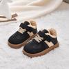 Boys Girls Winter Faux Shearling Lined Athletic Shoes for Cold