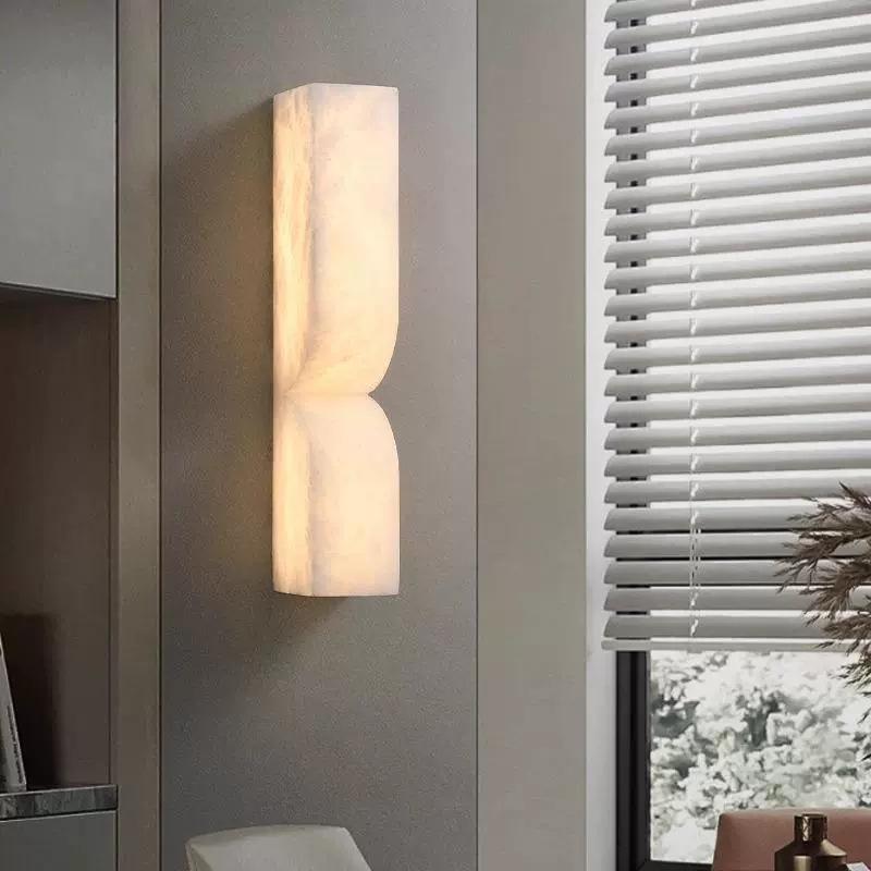 Nordic Modern Luxury Copper Wall Lamp for Bedroom or Living Room