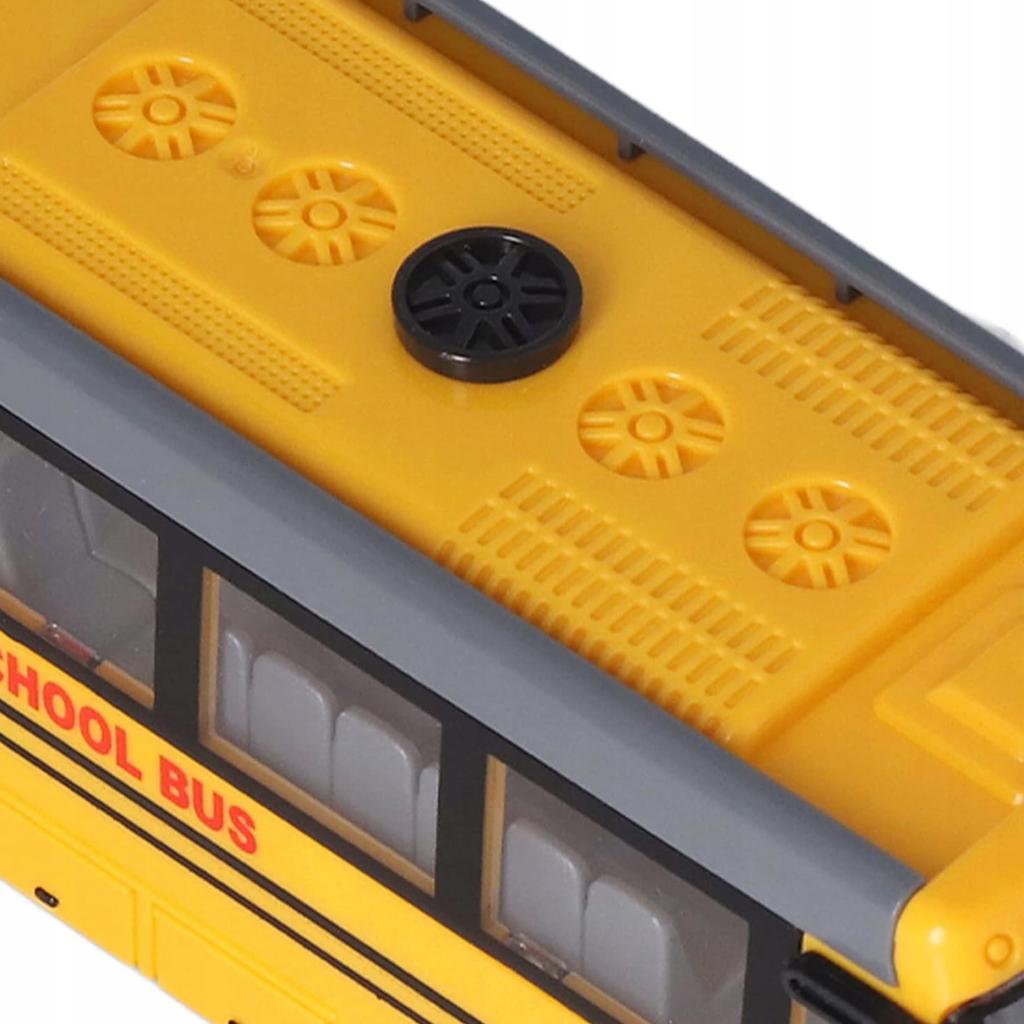 Autobus Szkolny Zdalnie Sterowany Na Pilota Z Akumulatorem Rc Dla Dzieci