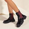 Women Shoes 2026 Winter New Women's Boots Fashion Leopard Print Modern Ankle Boots Trend Plus Size Shoes Botas