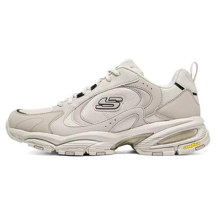 Skechers D lites Shoes Beige White Men s 894163-NAT EU 41