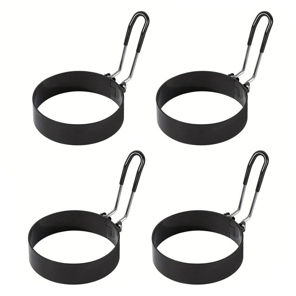Easy Clean Egg Cooking Rings Stainless Steel Fried Egg Molds High Quality Egg Rings  Breakfast