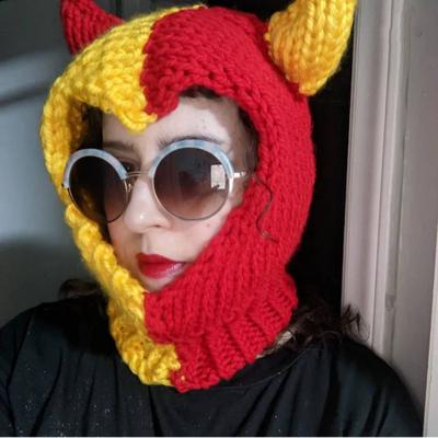 New Handmade Crocheted Elf Hat Elf Parent-child Hat Christmas Fashion Hat
