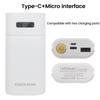 Power Bank Case for 18650/18700/20700/21700 Battery Pack No Soldering Fast Charging Charger DIY USB Power Bank for Cellohone