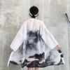 Japanischer Kimono Damen Strickjacke Sommer Yukata Damen Chinesischer Kimono Harajuku Kawaii Kleidung Bluse Hemd