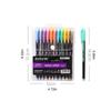 Glitter Gel Pen Set Coloring Art Books Crafting Doodling Drawing 2ml