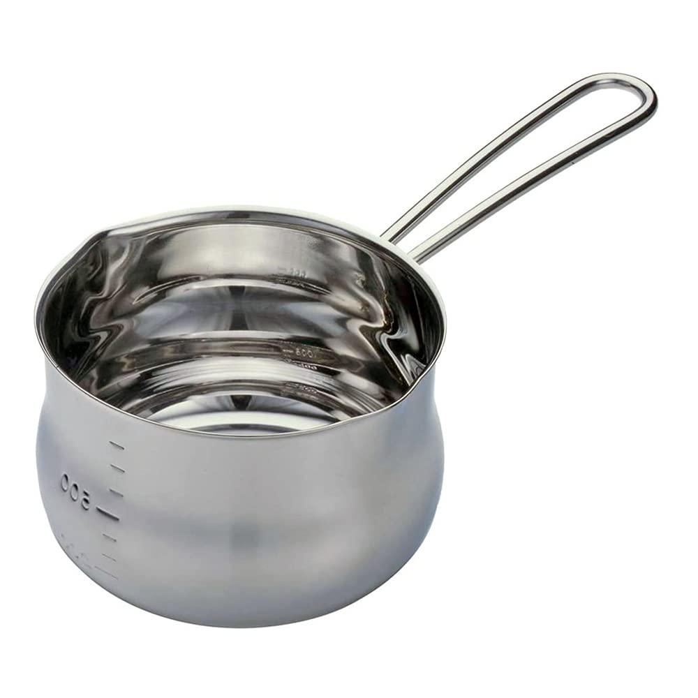 

Shimomura Planning Milk Pan 12cm in For open fire only With spout Includes scale to measure portions For making small amounts of soup Baby food