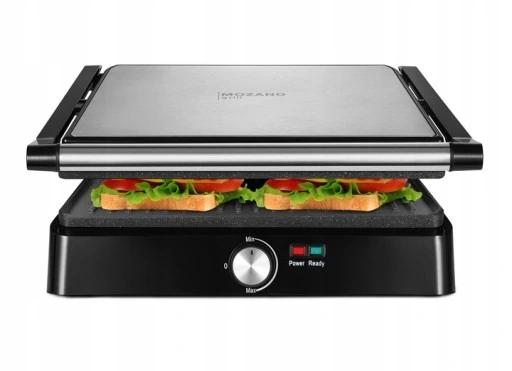 Opiekacz Toster Grill Do Kanapek Panini Rozkładany Elektryczny Mocny 2200W