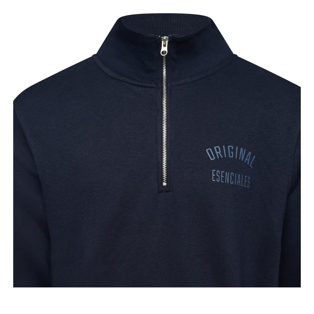 Original Esenciales Mens Harley Arch Quarter Zip Sweatshirt