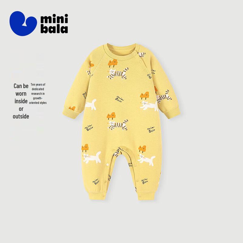 Minibala Baby & Toddler Plush Long-Sleeve Romper 73
