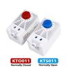 SHGO-Mechanical Thermostat 0-60℃ 250VAC 10A Bimetallic NC/NO DIN Rail Cabinet Temperature Controller