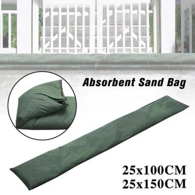 Water Activated Flood Barriers Reusable Absorbent Sand Bag For Home Door Basement Flood Prevention Water-Absorbing Expansion Bag