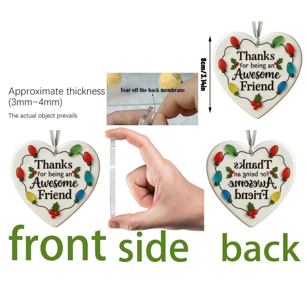 Family Atmosphere Decorative Pendants Suitable For Christmas Tree Decoration